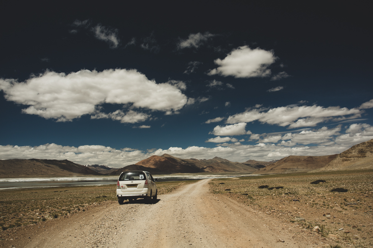 Gravel Road Past Tso Kar Lake Canon 5D Mark iii, 17-40mm f4 L, 1/250 sec @ f8, ISO 100 *copyright Kamal Chilaka All rights reserved