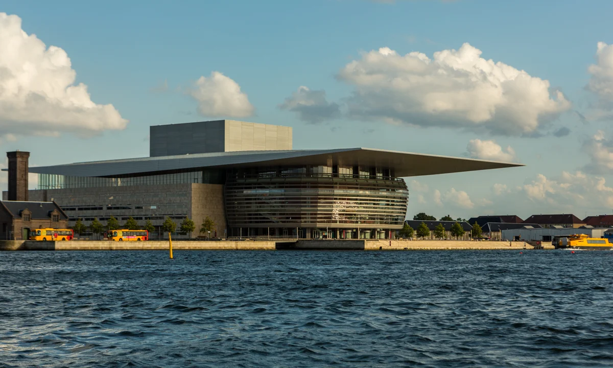 The Royal Danish Opera House which cost over 500$Million to build.