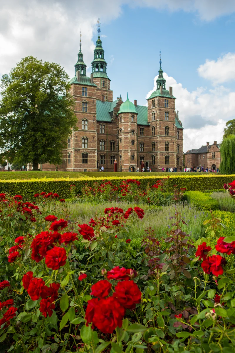 Rosenborg Castle and Gardens one of the oldest gardens in Copenhagen