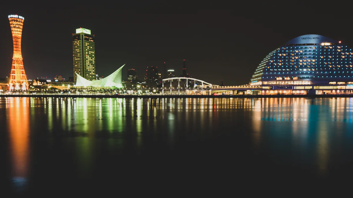 Kobe Waterfront scene