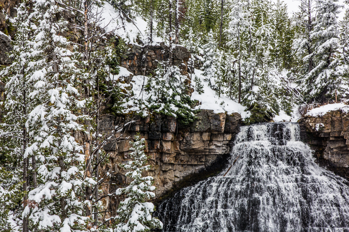 Waterfall at Yellowstone