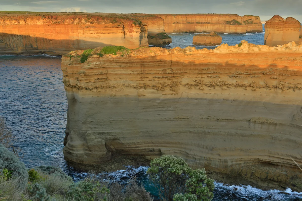 Views from top of the cliff near Loch And Gorge