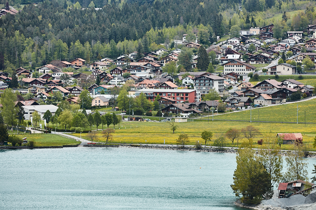 Lakeside village at Brienz
