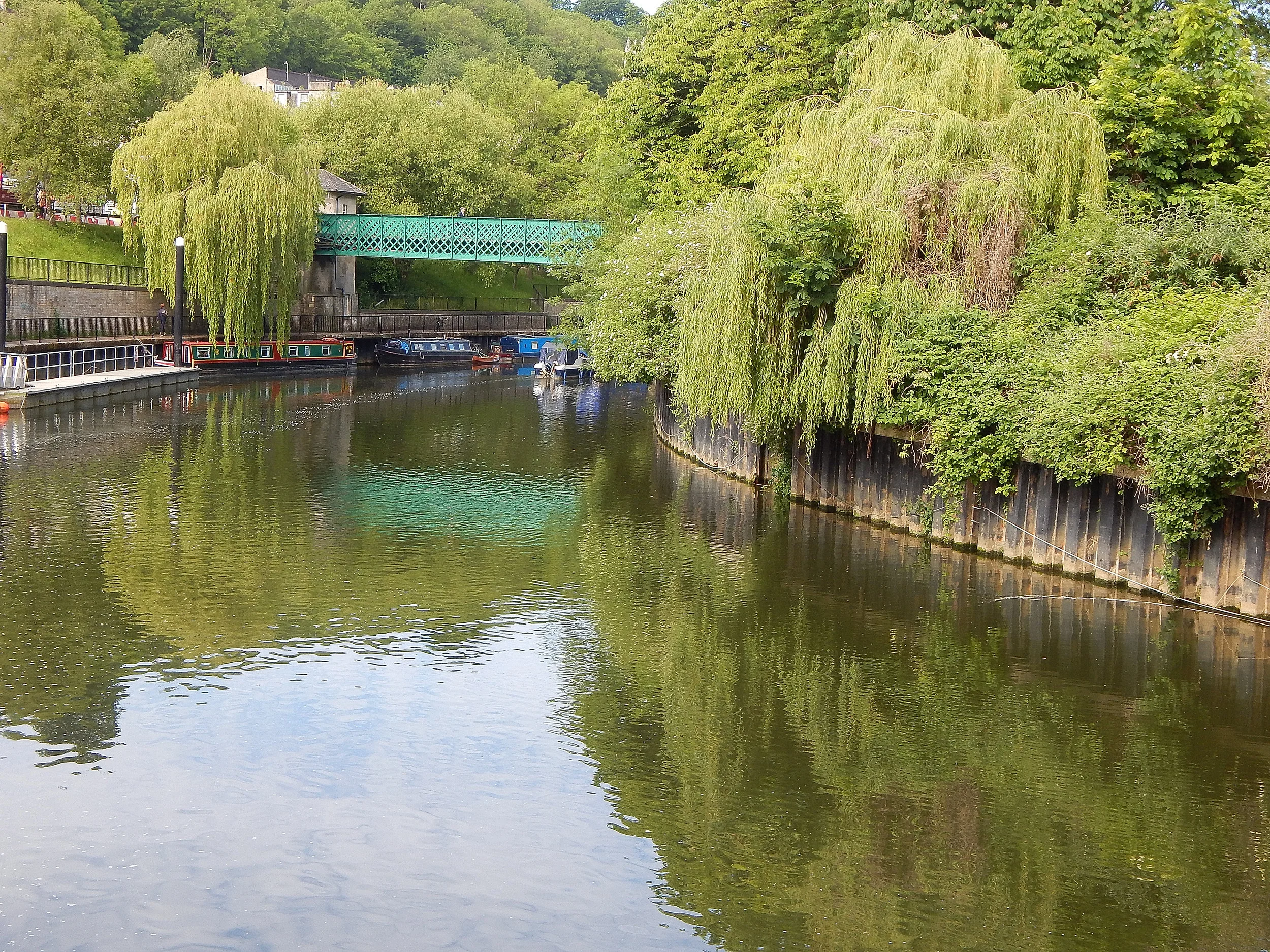 Foot Bridge over River Avon