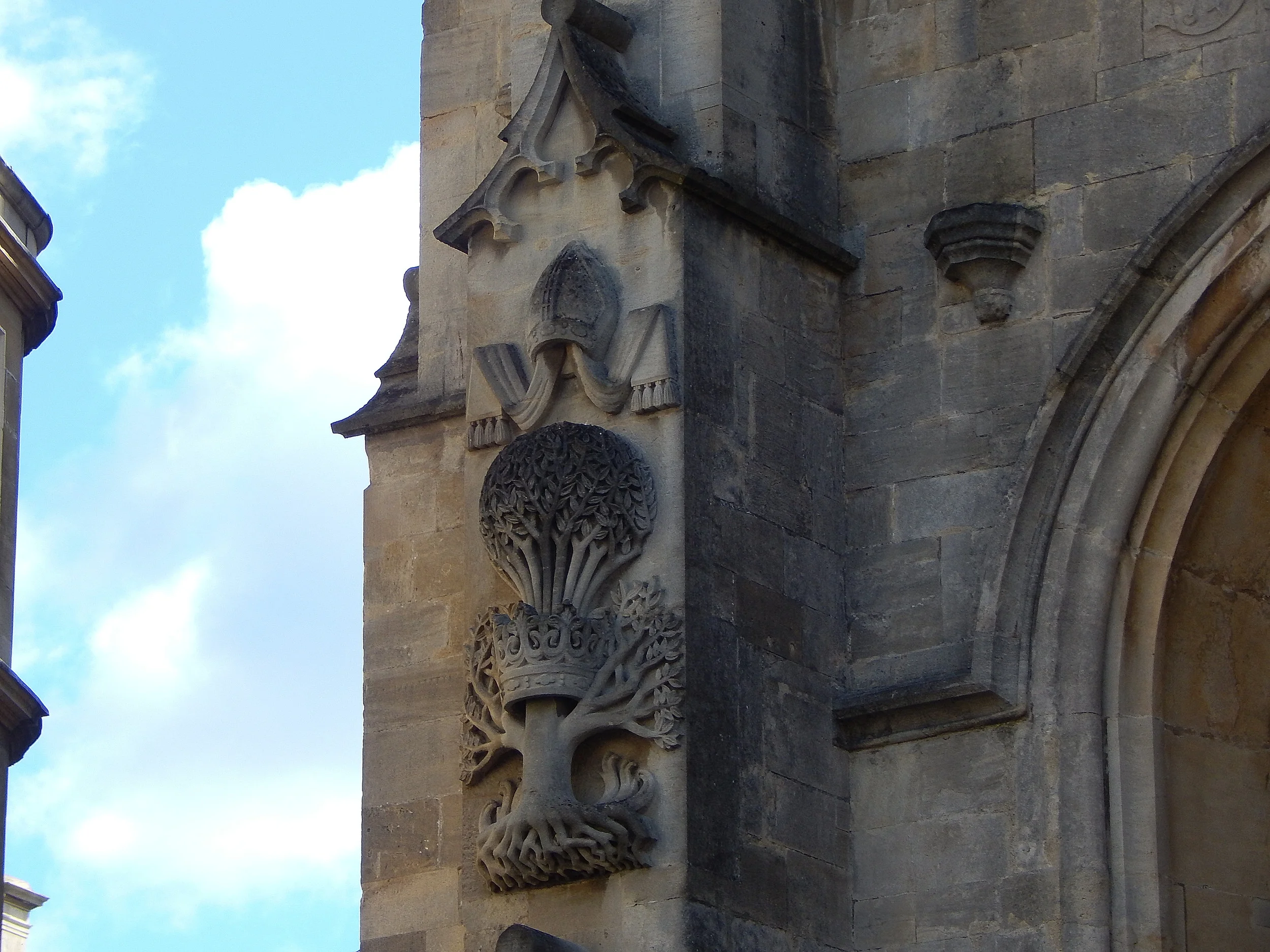 Bath Abbey Exterior Detail
