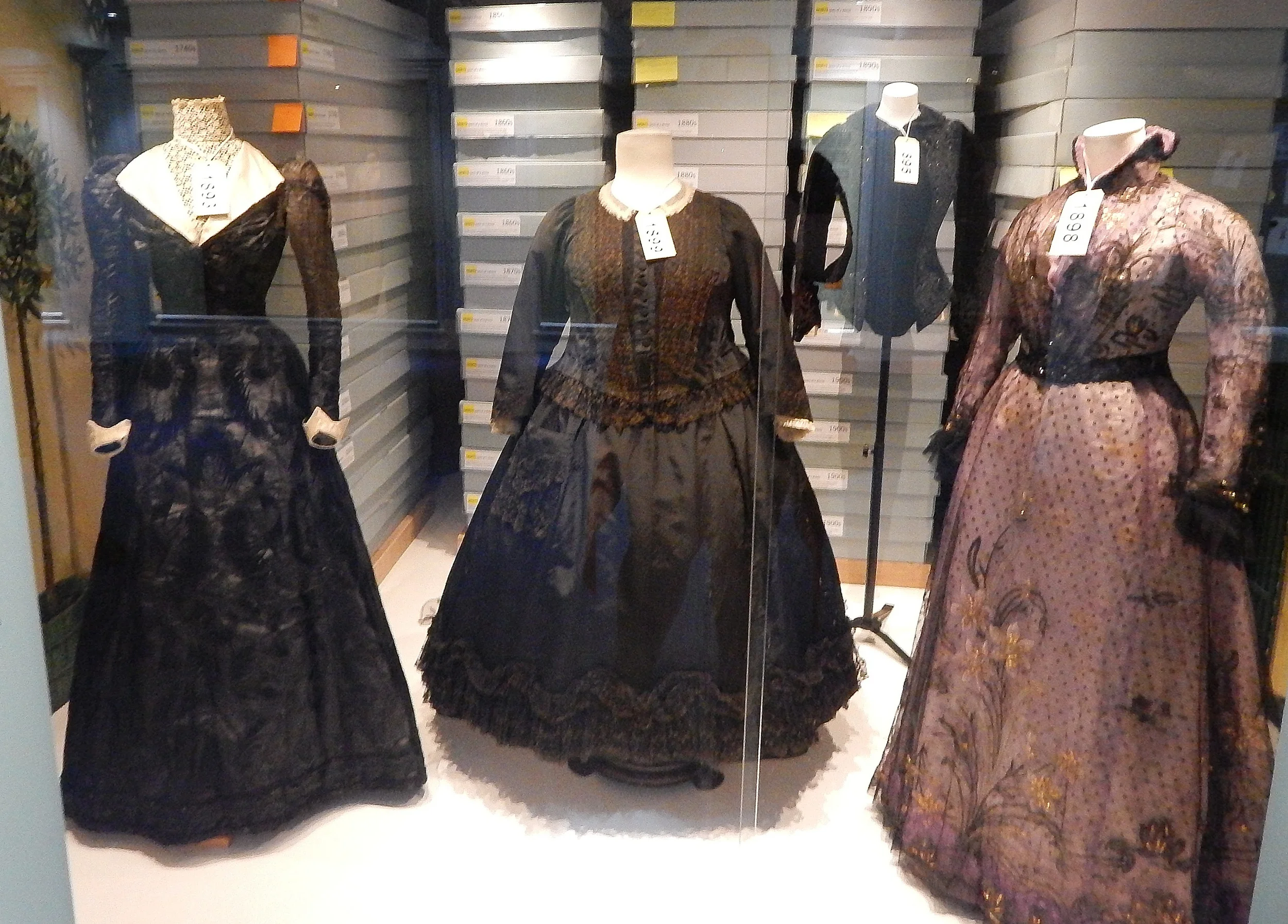 Mourning Dresses - 1890's