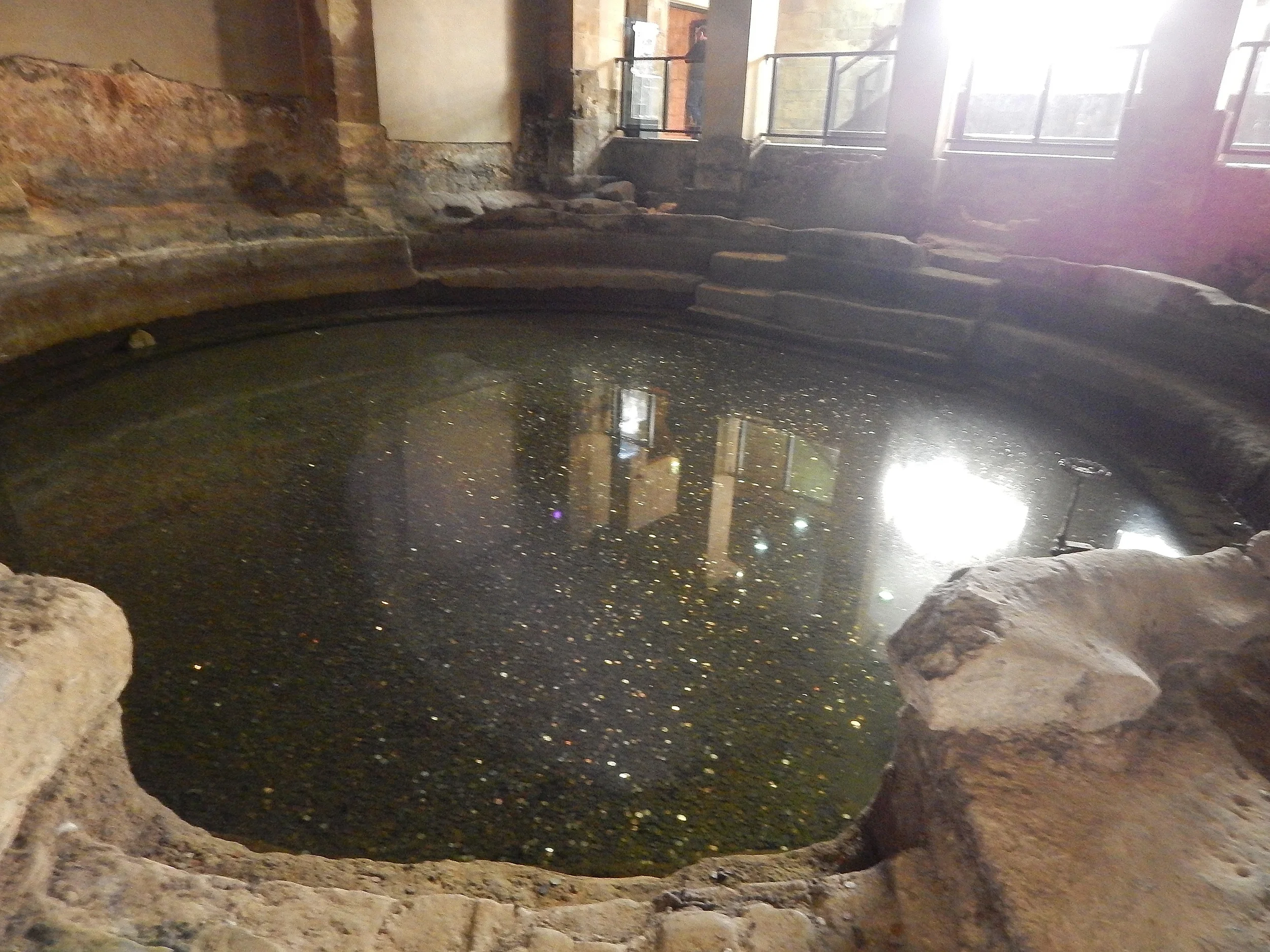 Pool with Coins for Wishes