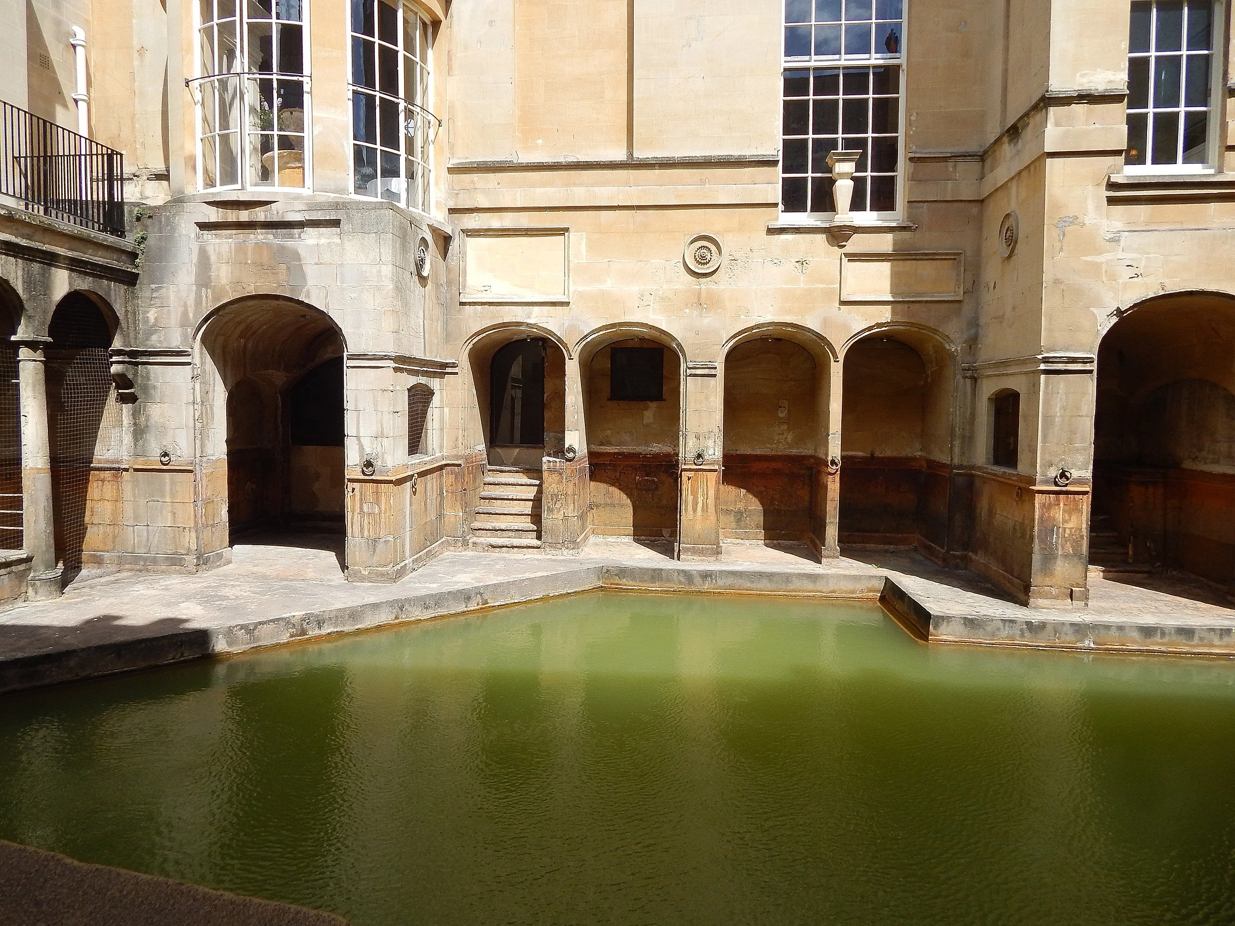 Looking up to the Pump Room