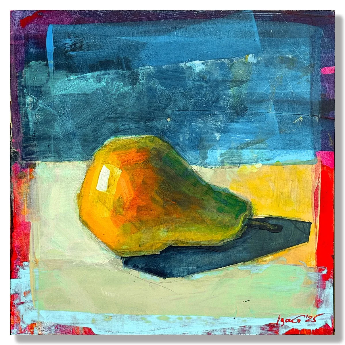 Bartlett on Yellow Green, 2025