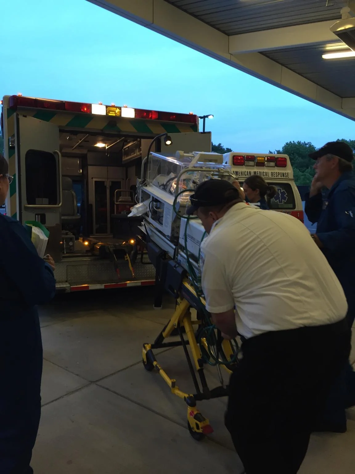 Safe Trip to the Air Ambulance