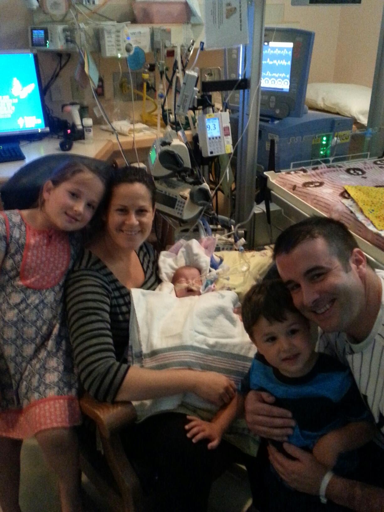 Family at the NICU