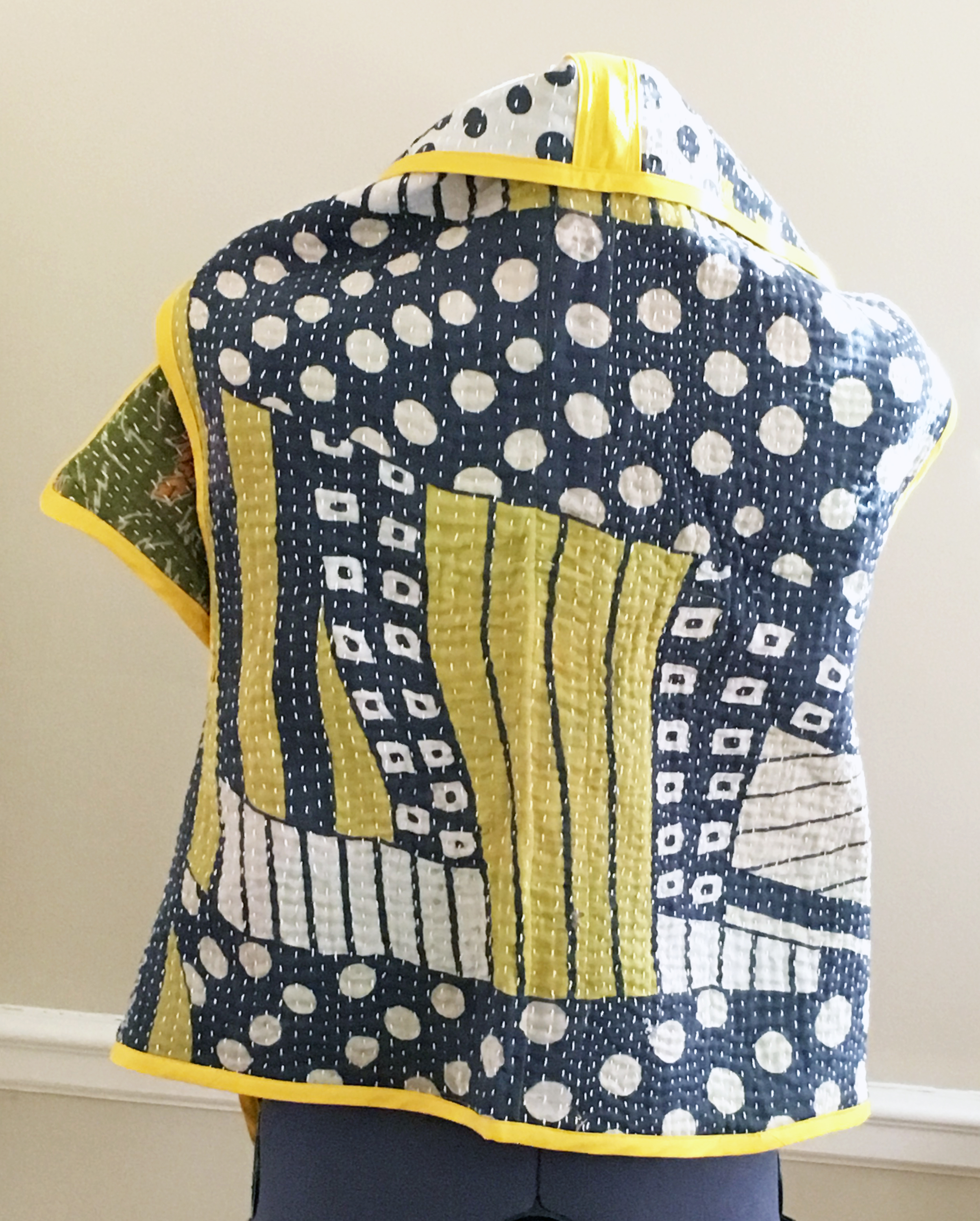 Kantha yellow blue moon vest model back.jpg