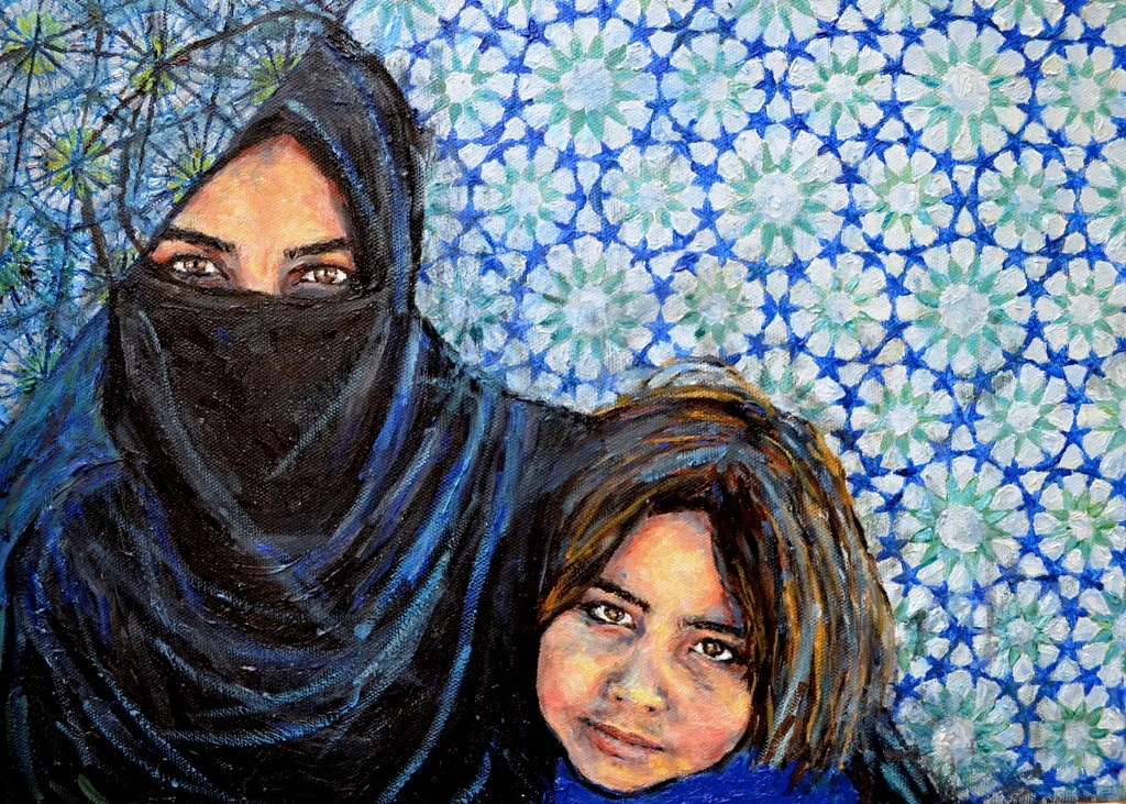Refugee Mother and Child