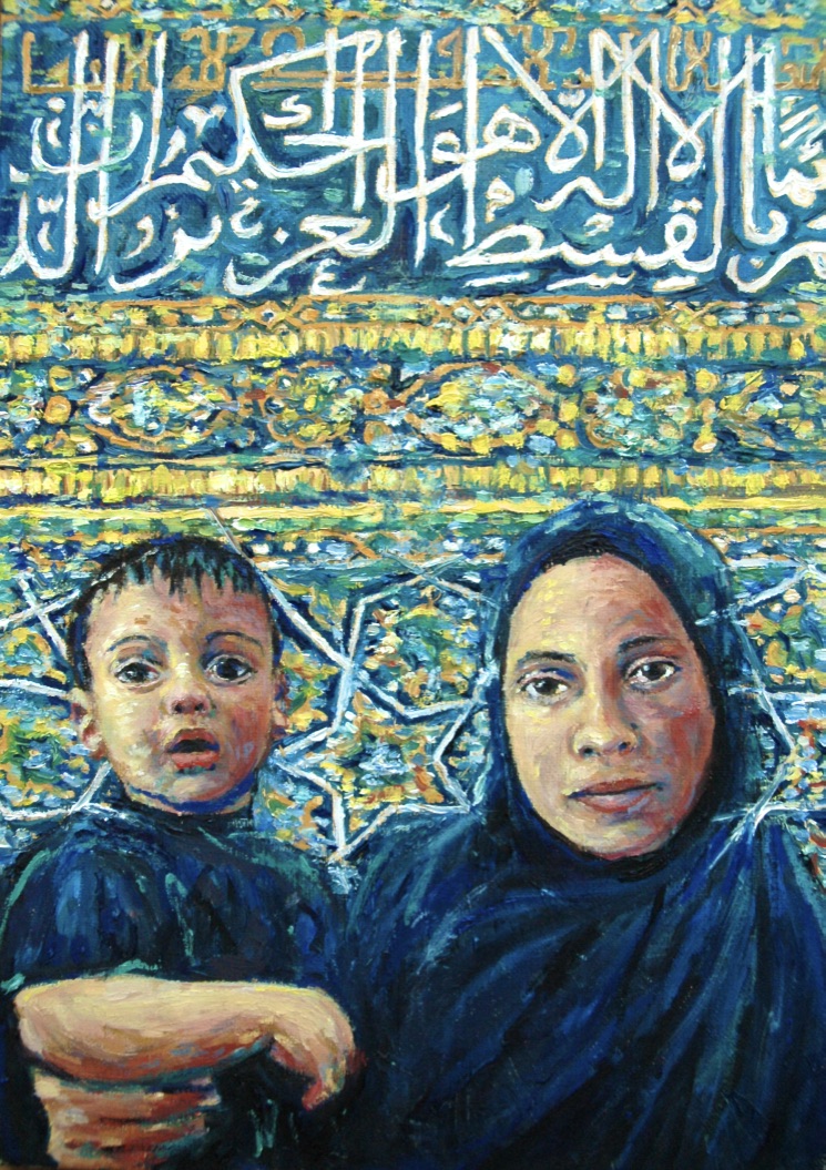 Syrian Brother and Sister