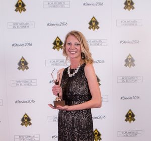 December 5, 2016 - Stevie Award Winner - Woman of the Year in Marketing, Advertising, and PR