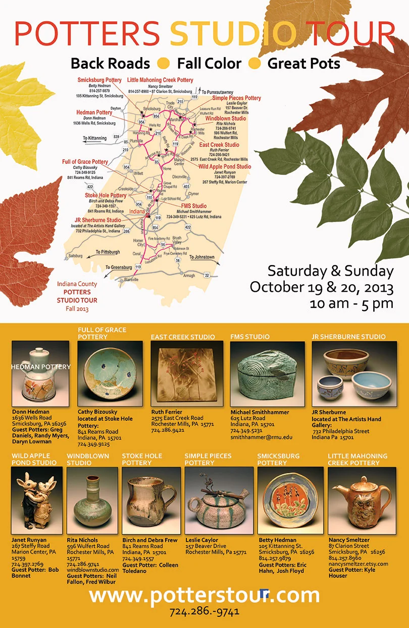 Potters Studio Tour