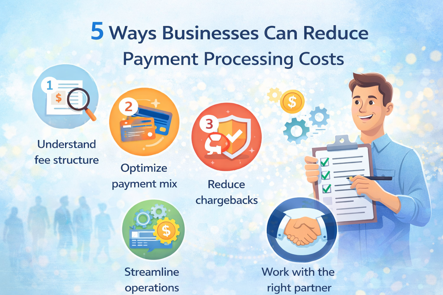 5  Ways Businesses Can Reduce Payment Processing Costs