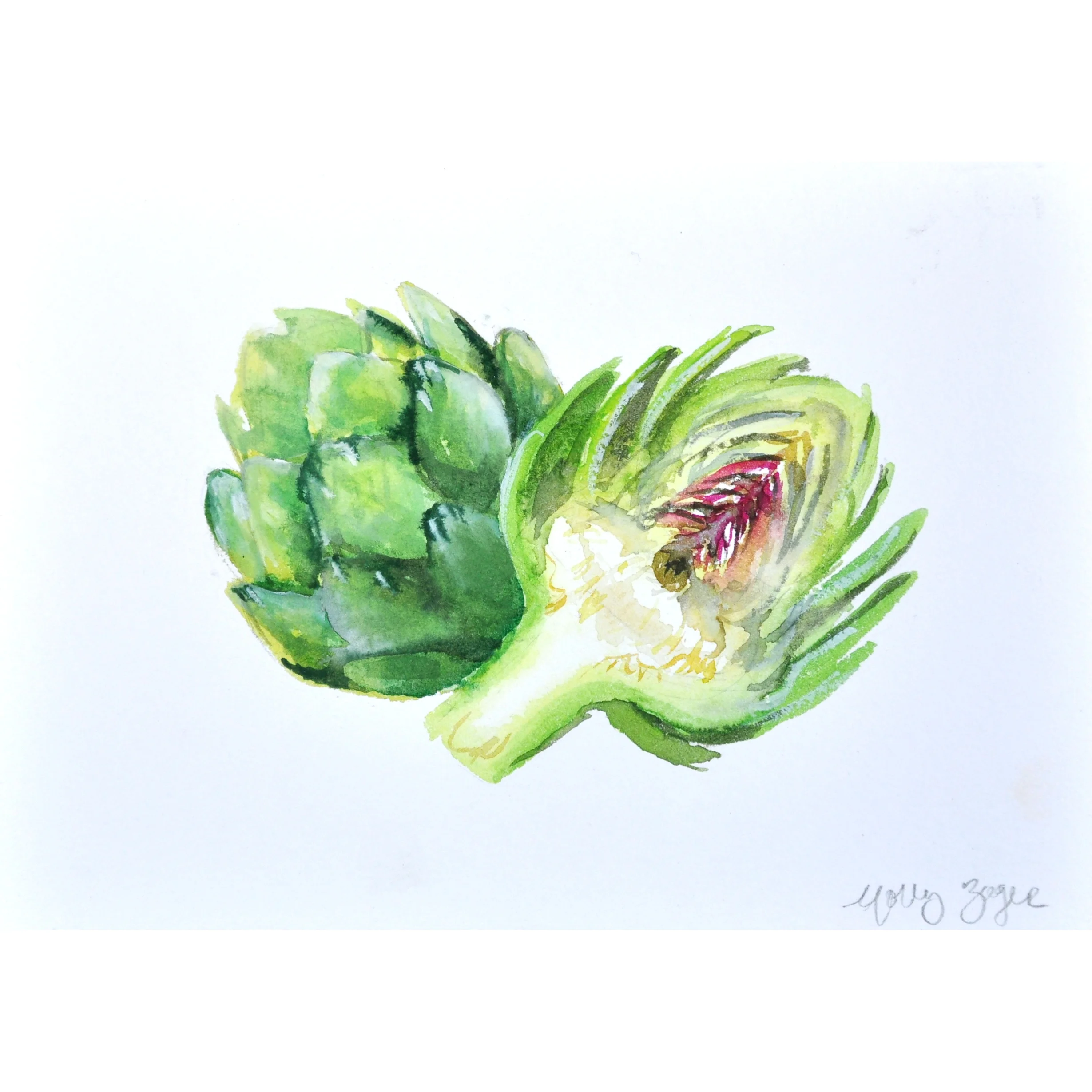 artichokewatercoloroncanvas.jpg