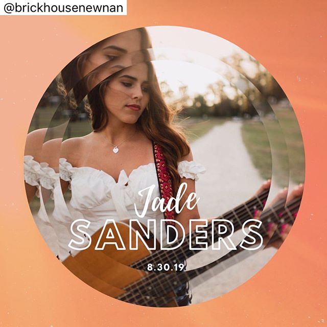 FRIDAY night y&rsquo;all! Come see me live acoustic from 8-11! 🤩🍻@brickhousenewnan &bull;
&bull;
&bull;
This Friday 😍😍 Jade Sanders is one of our most talented new performers and she will be headlining this Friday night! Show starts at 8pm follow