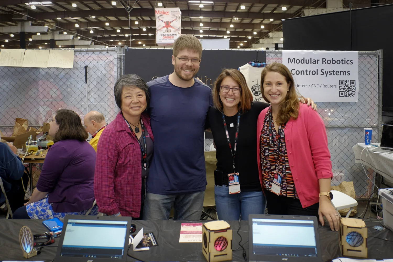 Pictured left to right: Mom, Tyler, self, and Amanda.