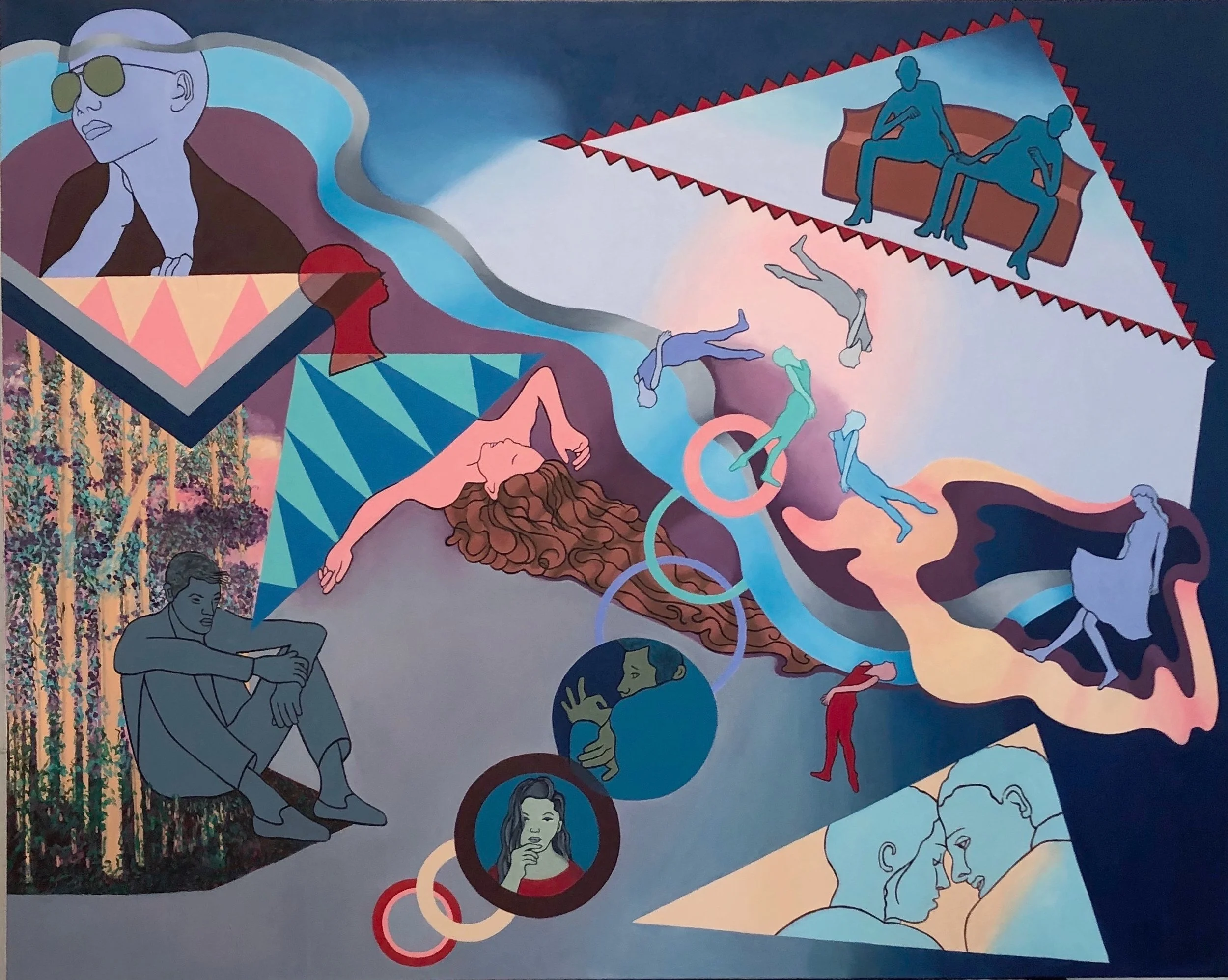 From What You Know to What You Need to Find o/c 48”x60” (2019)