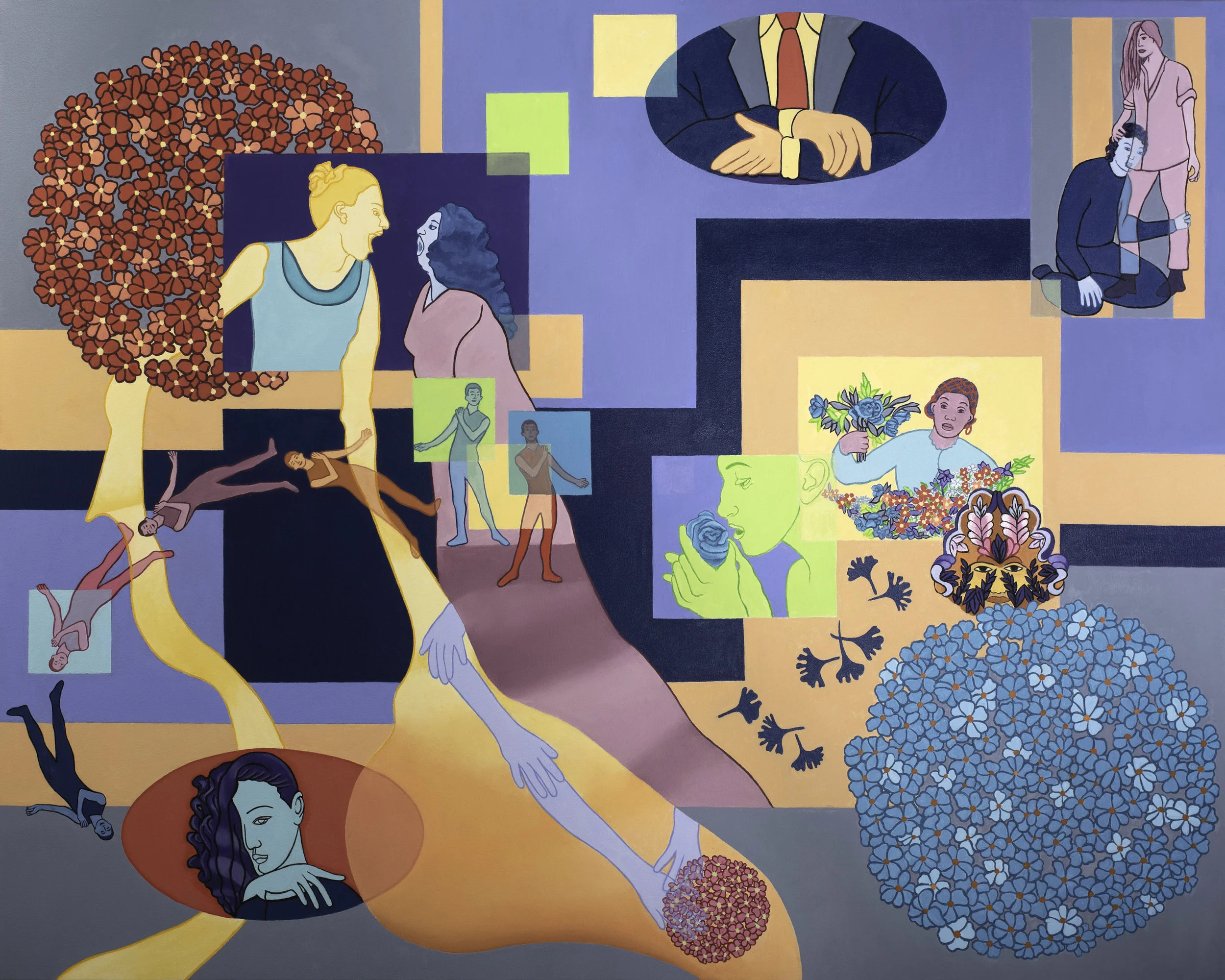 Spring Can Really Hang You Up the Most o/c 48”x60” (2019)