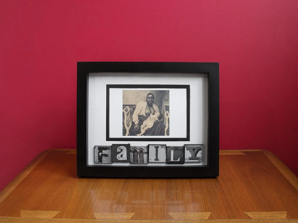Steve Locke, Untitled (Family-red), 12 x 16 inches, edition of 10, plus 2 artist's proofs