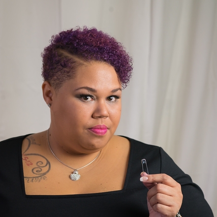 Royalty Free Stock Photo: Safety Pins = Safe Person