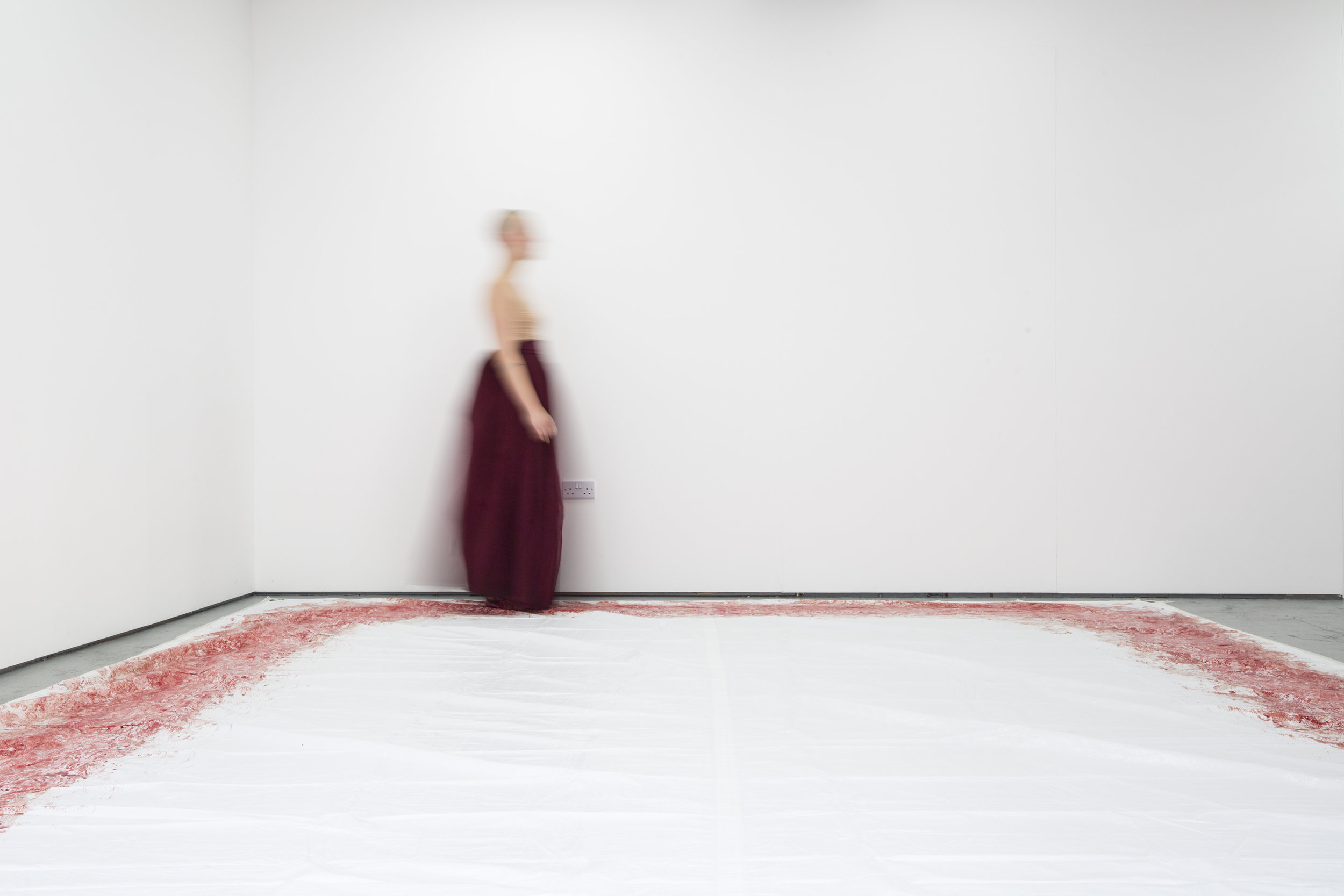 Amy Kingsmill - Bleeding skirt