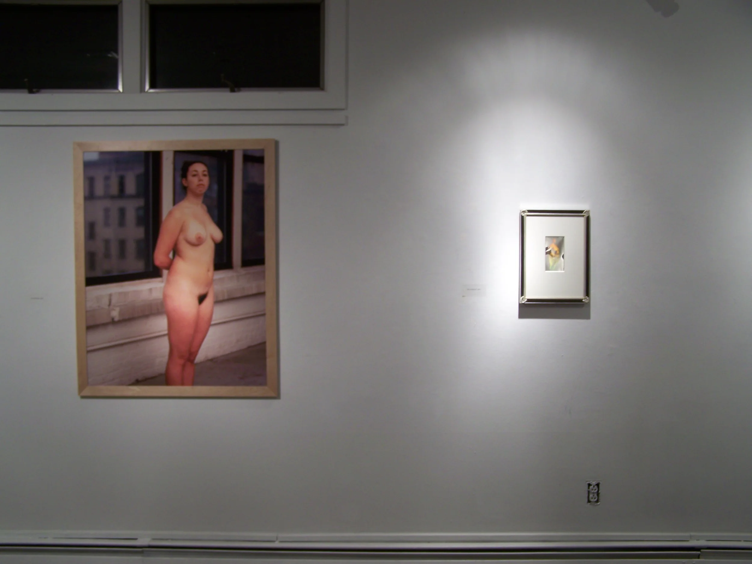 Venus of Willendorf (2007) C-Type print Venus of Willendorf (1991) reflection hologram