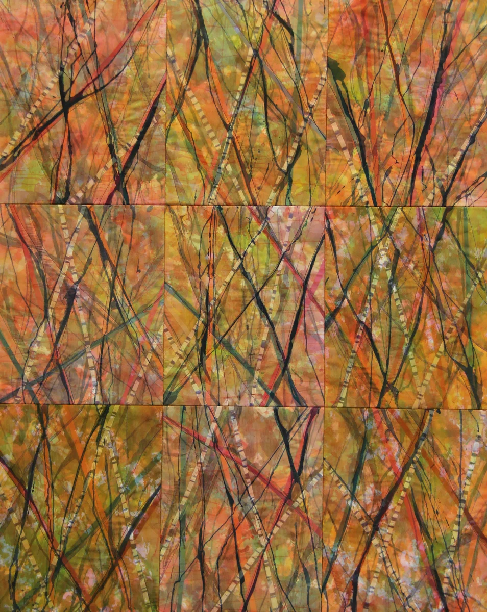  Birch Crossing (2013) &nbsp;&nbsp;  45" x 36" 