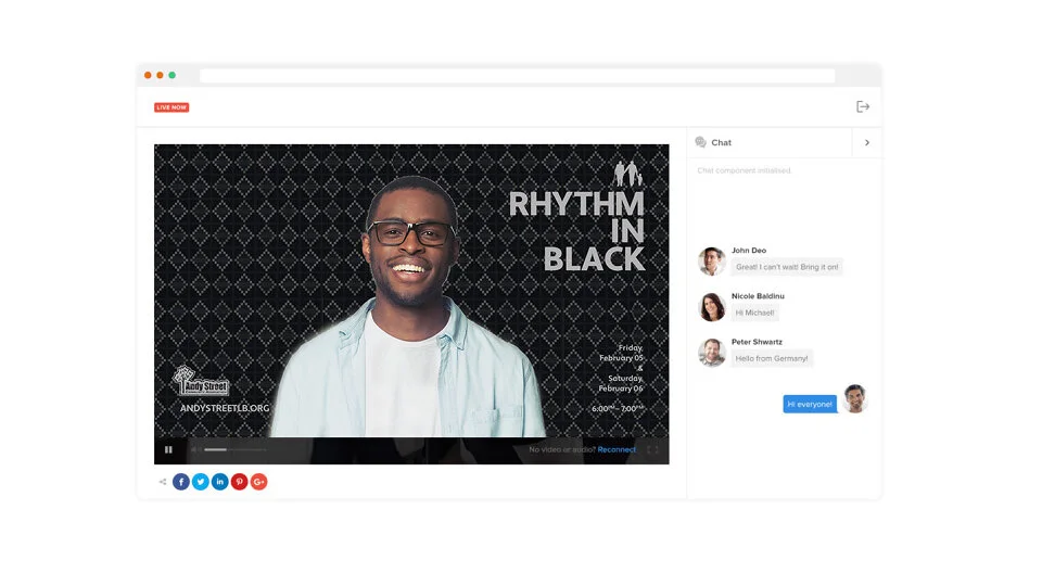 Virtual Event Background