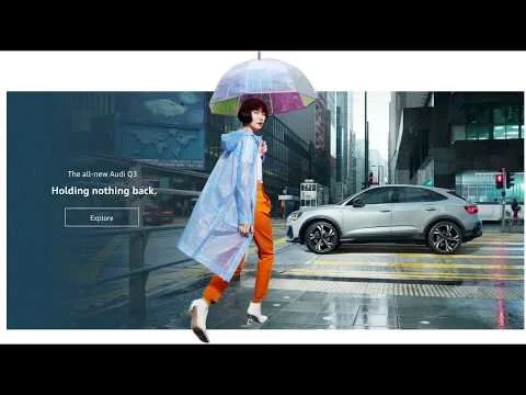 AudiUSA Horizontal Scroll