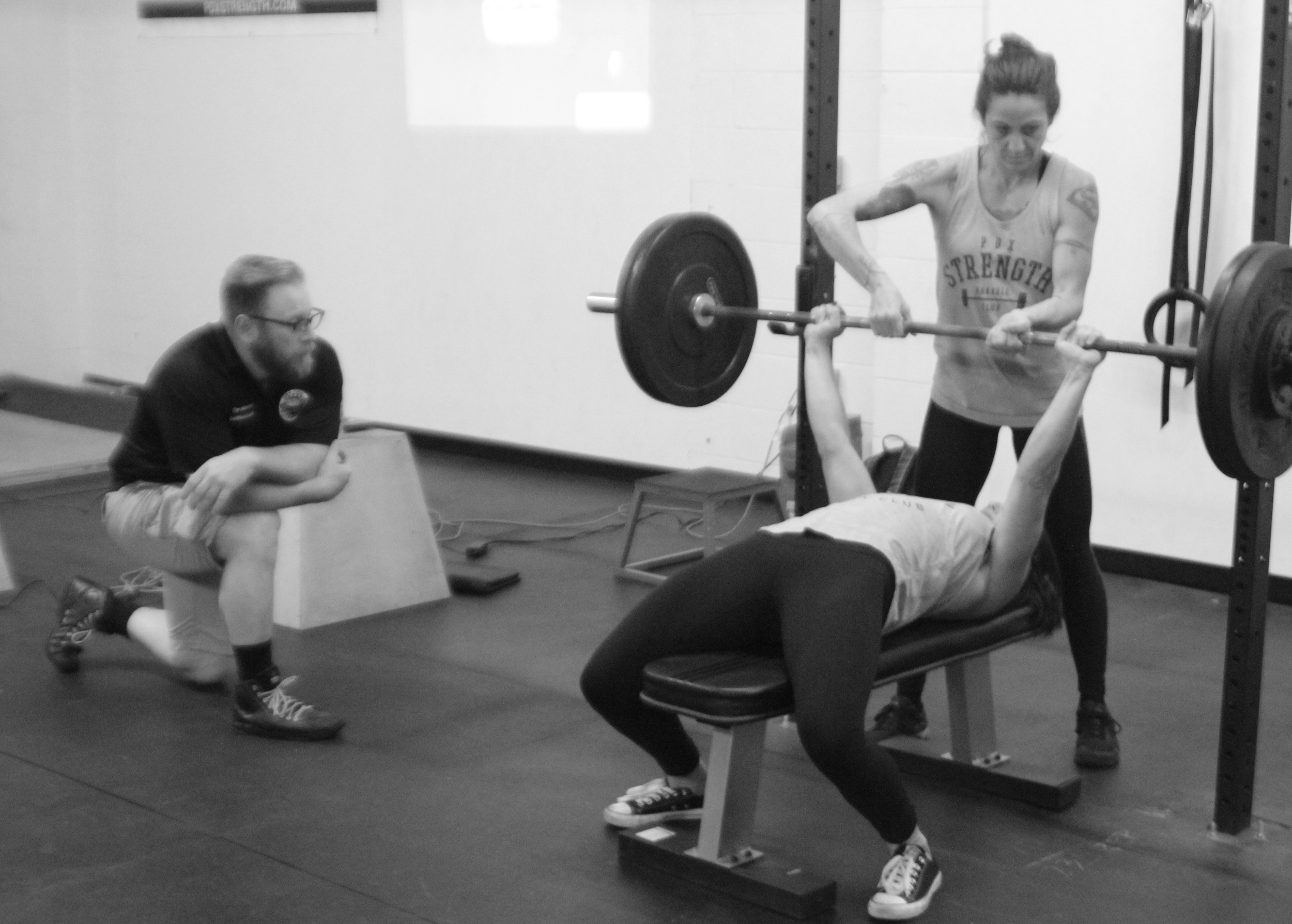 Teaching Bench Press