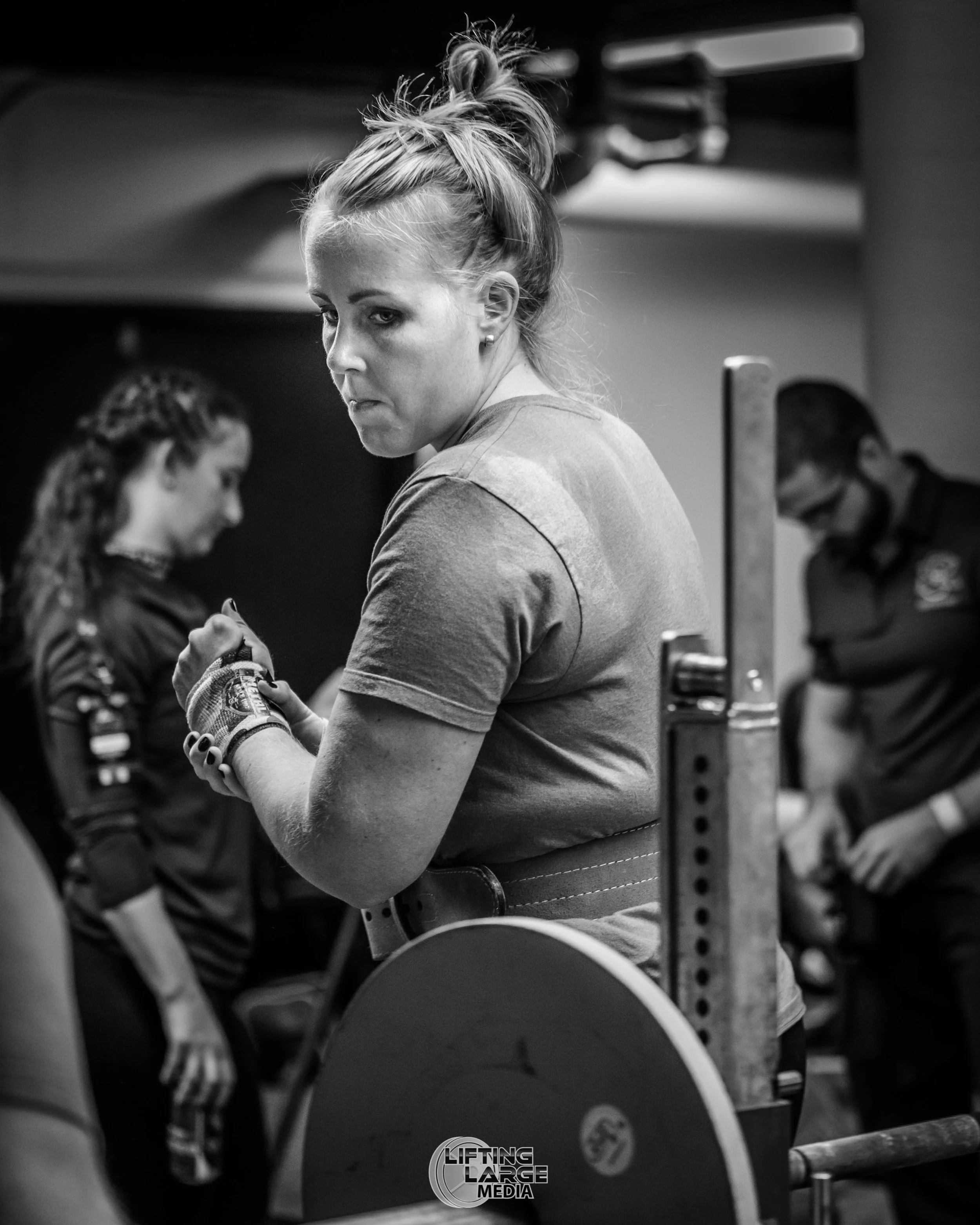 The athlete in the family…