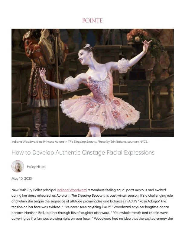How to Develop Authentic Onstage Facial Expressions - Pointe Magazine.jpg