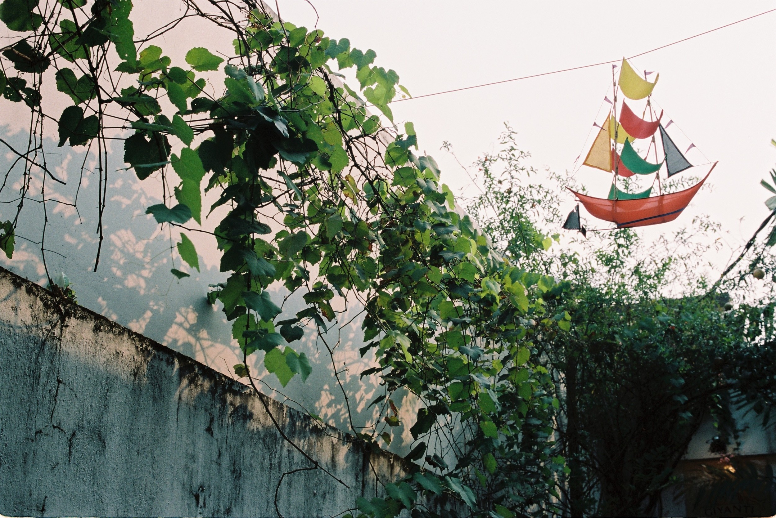 Sky sailing, 35mm film, 2014.