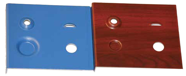 When vinyl has been properly applied to the metal, VCM can be fabricated with most any process and will show no signs of delaminating.