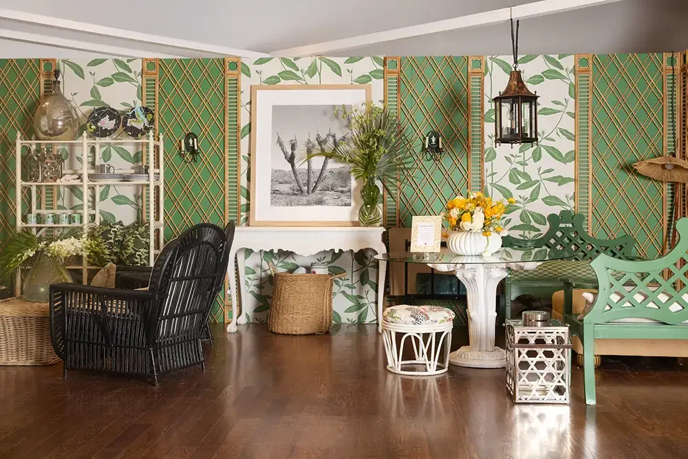 Handcrafted Rattan Millwork