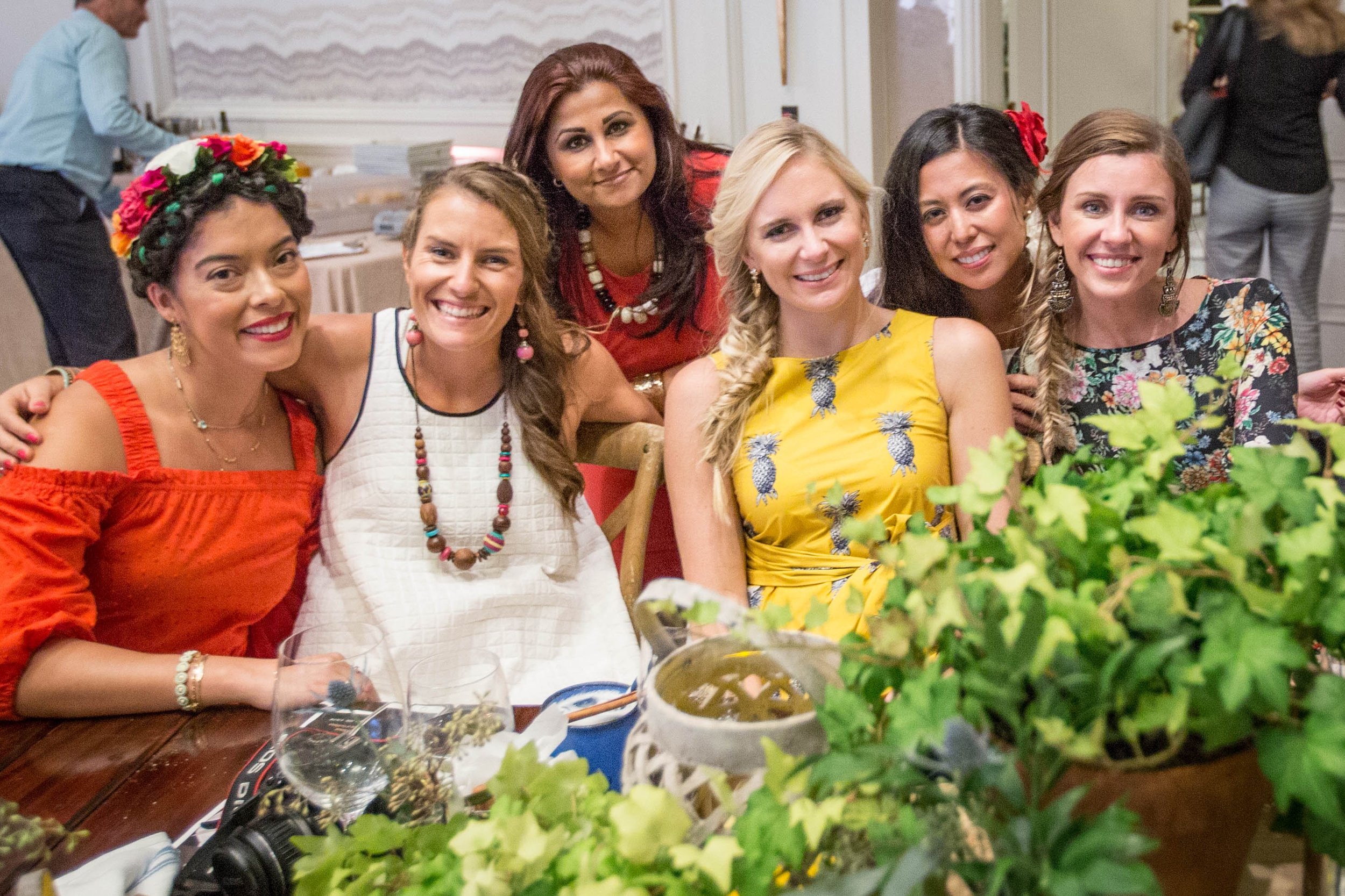 Check out Sophie's Pineapple dress outfit details and post from the event over on LusticLife