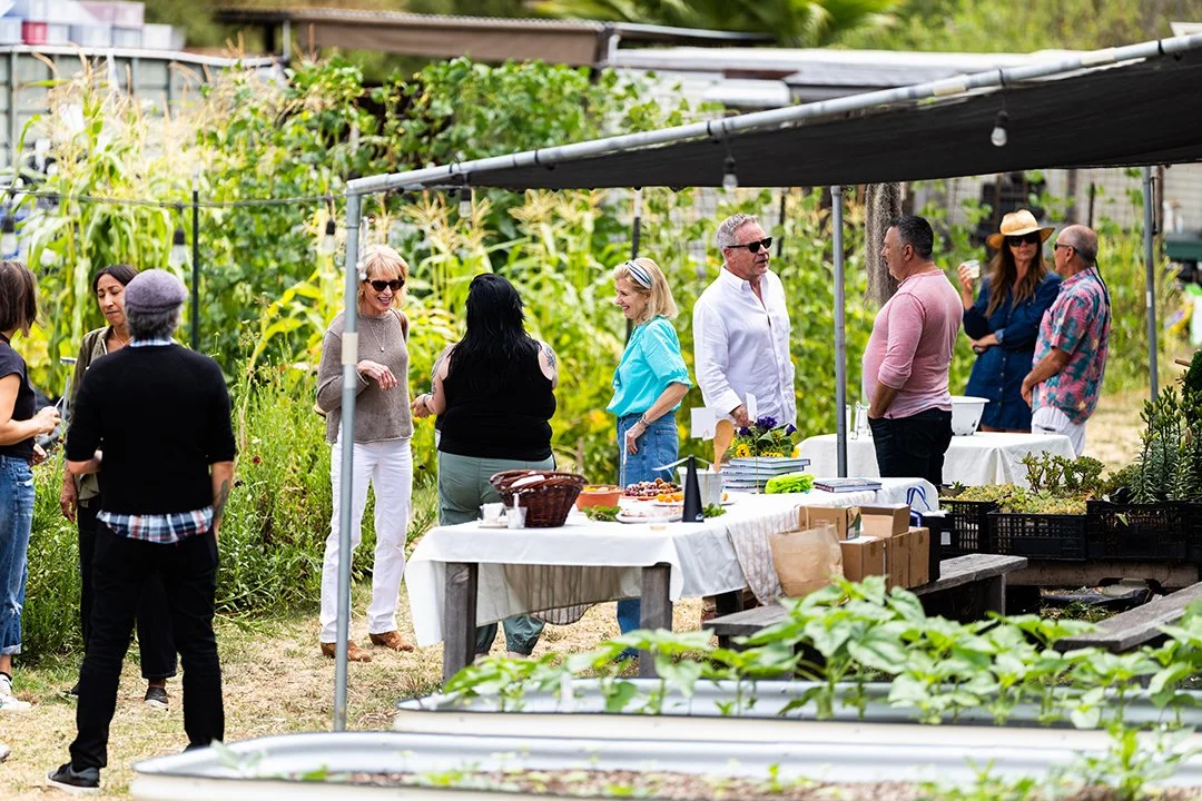 Gathered at Farm Lot 59 to celebrate Natasha and the launch of “The Apothecary Chef.“ • Photos by Lost Traveler Productions | Travis Smith-Evans