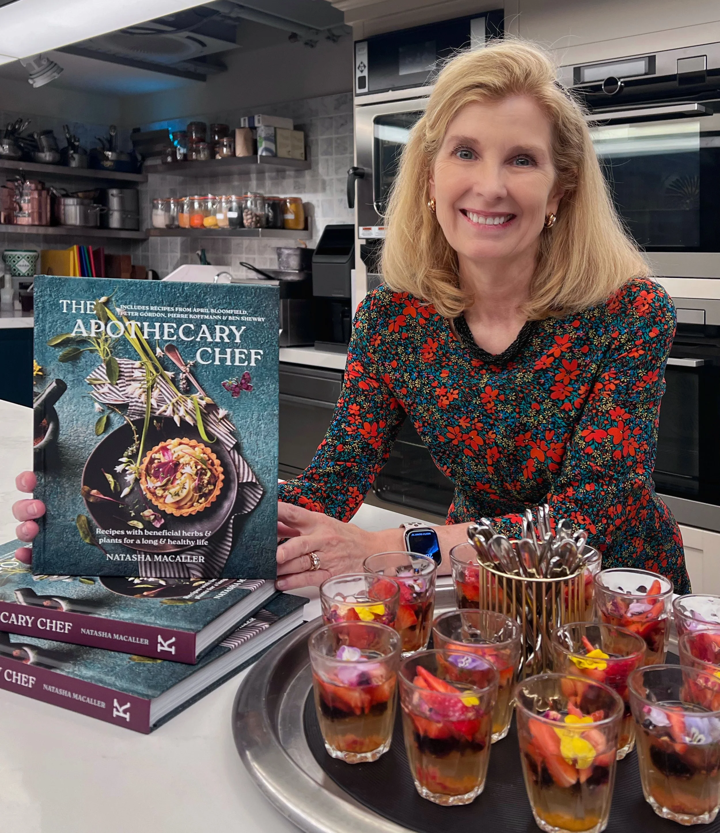 Celebrating Natasha and the launch of "The Apothecary Chef"—beautiful food, great company, and the perfect nibbles to match.