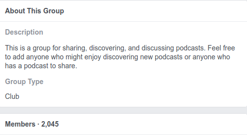 2000+ members, looks great!