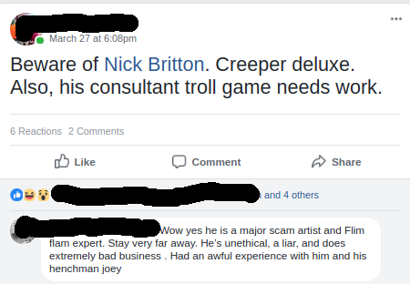 Names of the innocent redacted