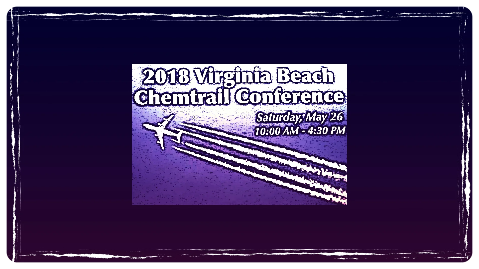 Echoplex Live Coverage of "Everyone Has A Voice" Chemtrails Conference