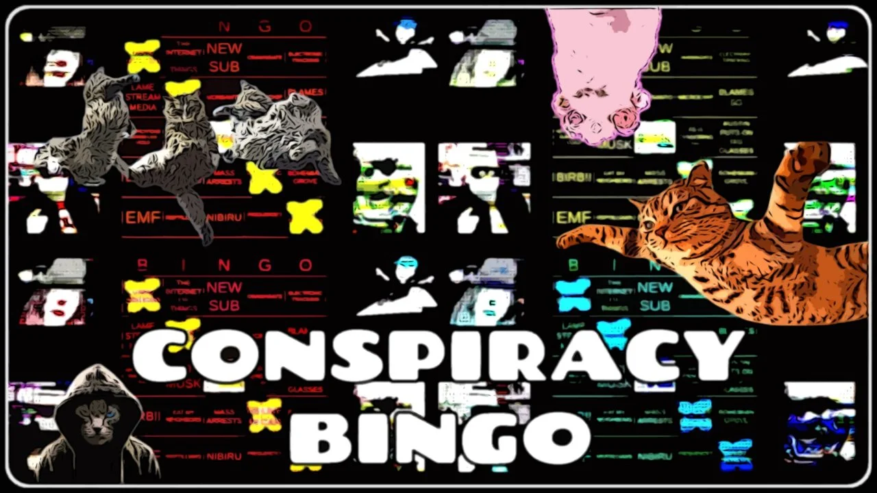 Operation #Caturday - Conspiracy Bingo Edition