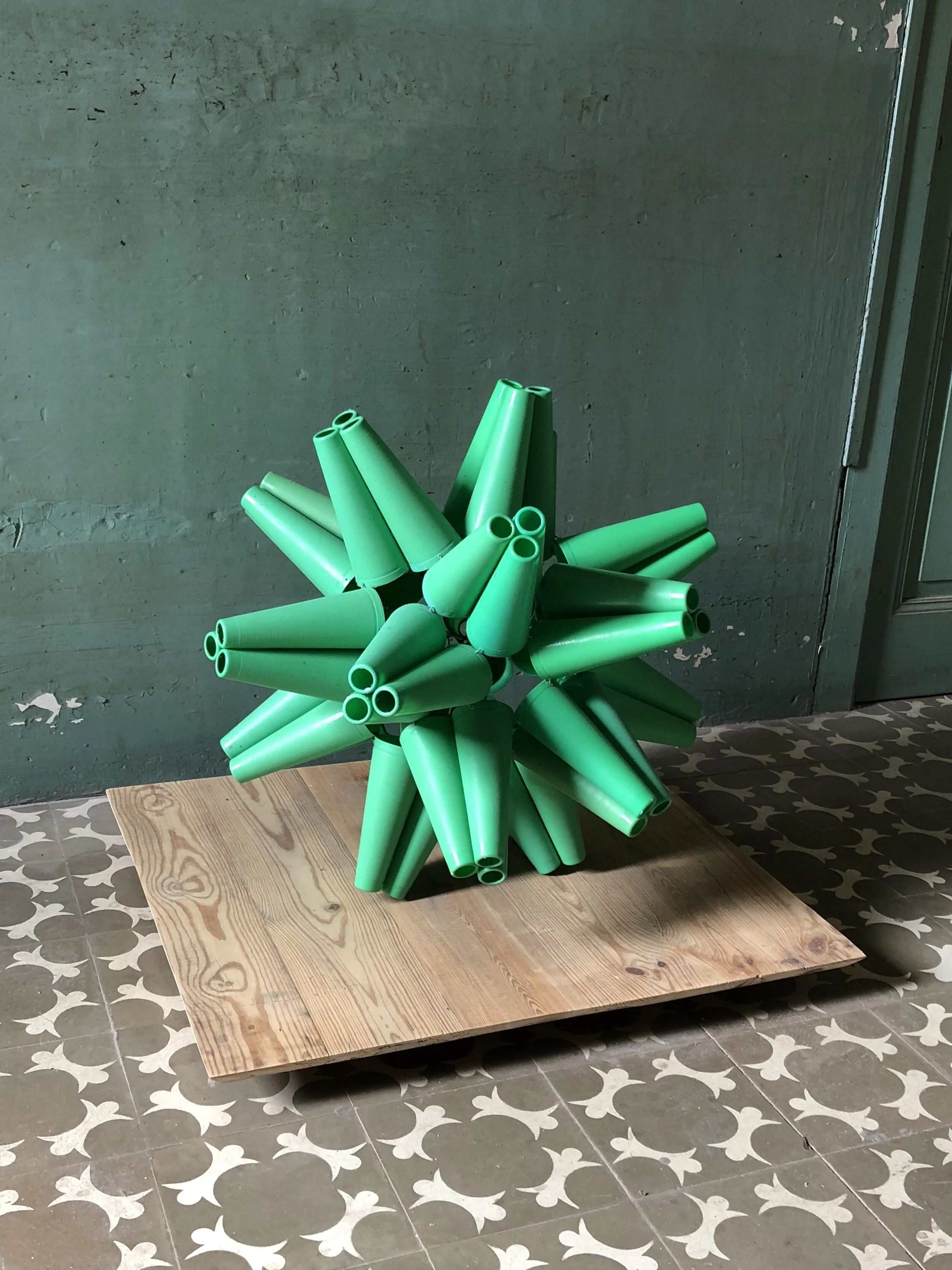 Green Icosahedron