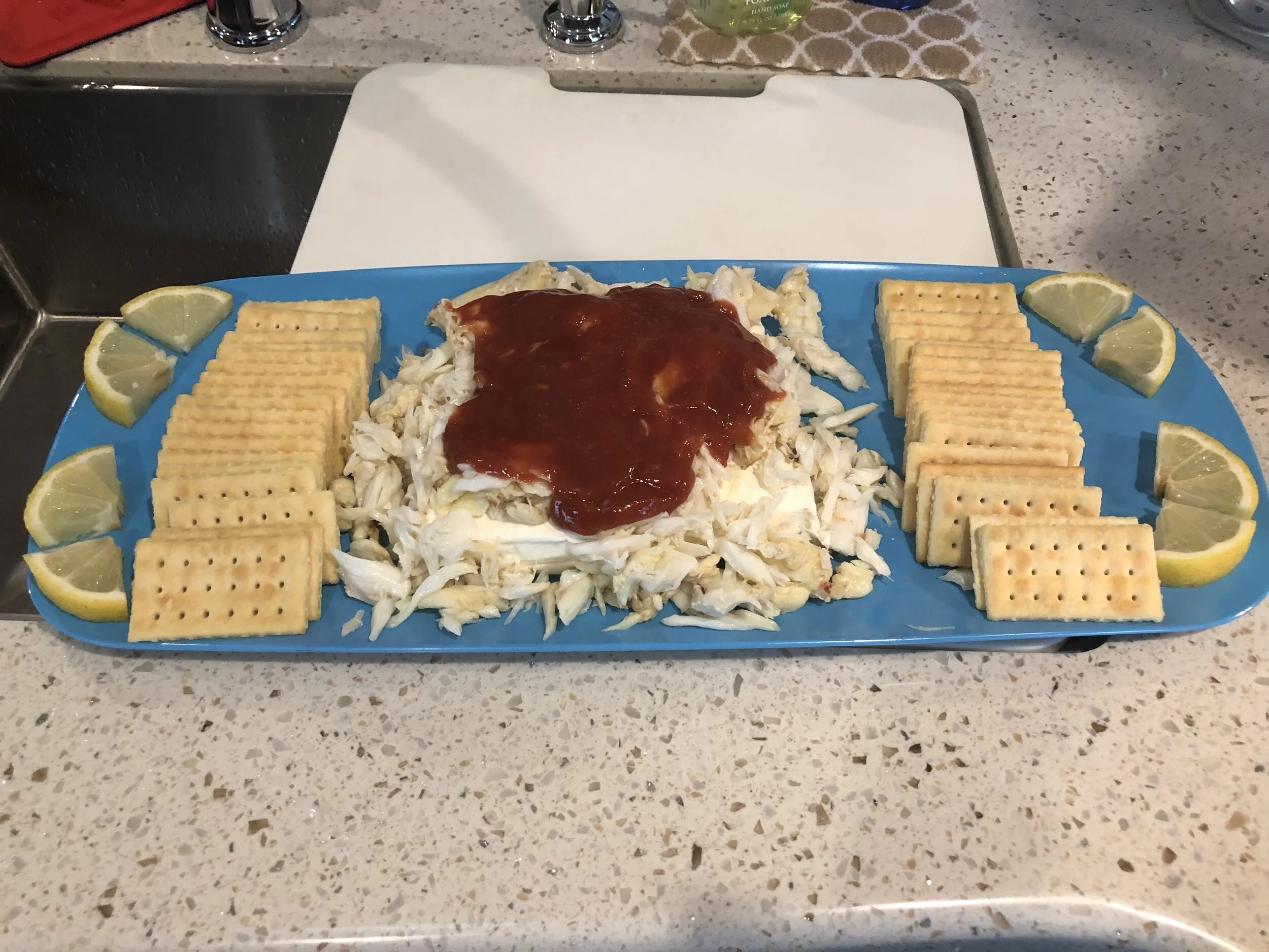 Captain KC's Cream Cheese and Crab dip