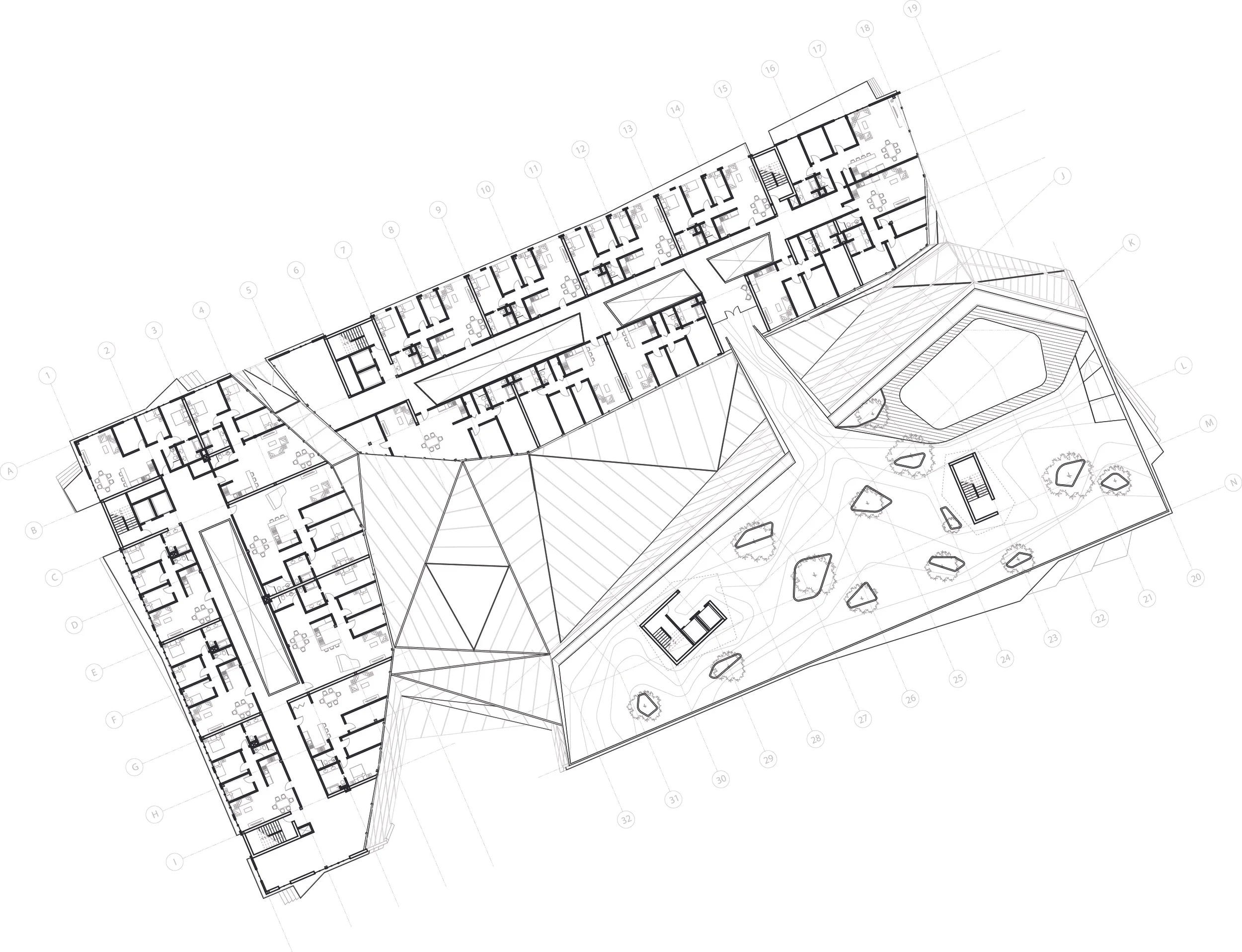 Eighth Floor Plan of WeJuKe Campus