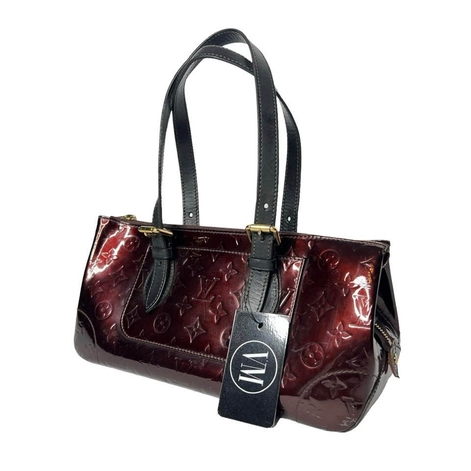 Louis Vuitton Amarante Monogram Vernis Leather Rosewood Avenue Bag
